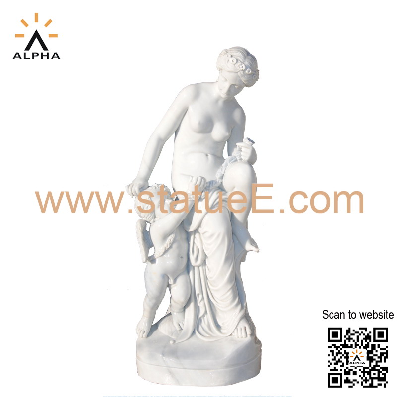 Marble god statue